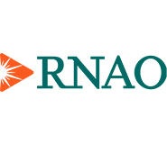 The RNAO (Registered Nurses’ Association of Ontario) company logo