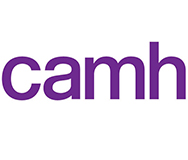 The CAMH (Centre For Addictions Mental Health) company logo